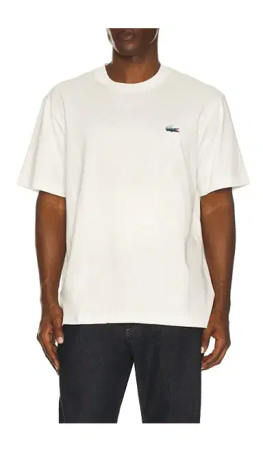 Lacoste Heavy Jersey Landscape Crocodile Print T-Shirt | Thumbnail 1 Lacoste Heavy Jersey Landscape Crocodile Print T-Shirt | Thumbnail 1