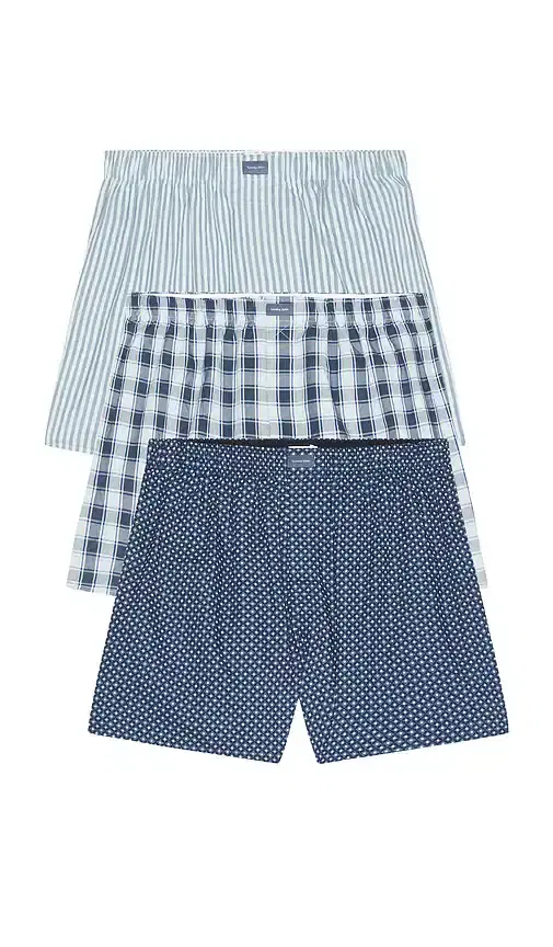 3 Pack Woven Boxer