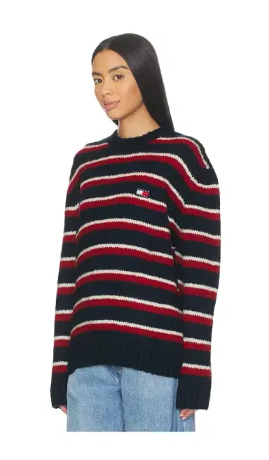 Tommy Jeans Stripe Badge Sweater | Thumbnail 2