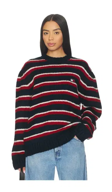 Tommy Jeans Stripe Badge Sweater | Thumbnail 1