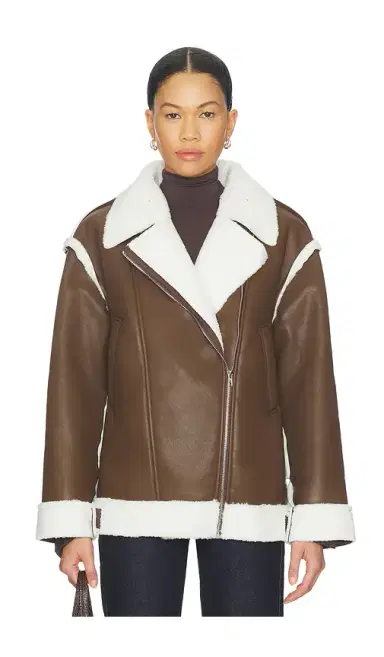 SNDYS London Oversized Biker Jacket | Thumbnail 2