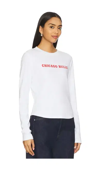 Terez x REVOLVE Chicago Bulls Long Sleeve Baby Tee | Thumbnail 2