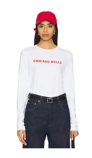 Terez x REVOLVE Chicago Bulls Long Sleeve Baby Tee | Thumbnail 1