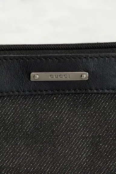 Gucci Gucci Denim Pochette Shoulder Bag | Thumbnail 8