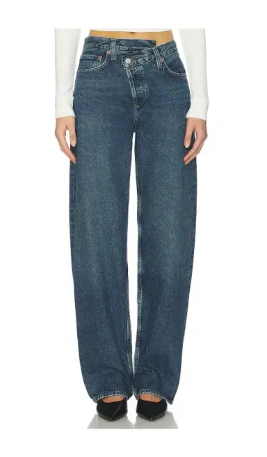 AGOLDE Arc Criss Cross Jeans | Thumbnail 1