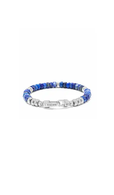 Nialaya Hexagon Beaded Bracelet | Thumbnail 2 Nialaya Hexagon Beaded Bracelet | Thumbnail 2