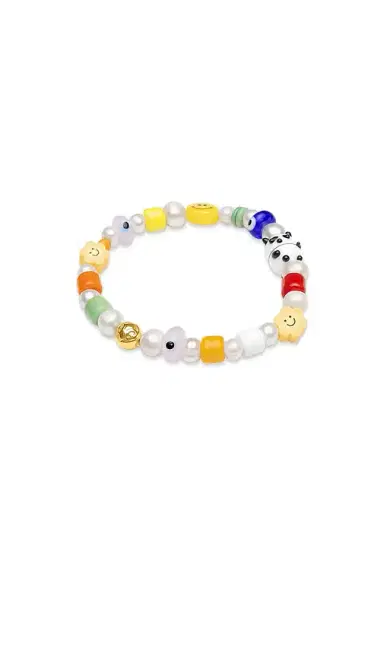 Nialaya Panda Pearl Bracelet | Thumbnail 2
