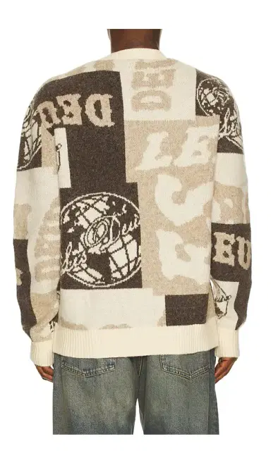 Les Deux Globe Crew Neck Knit Sweater | Thumbnail 2