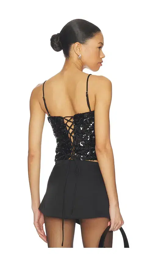 Runaway The Label Nessa Sequin Top