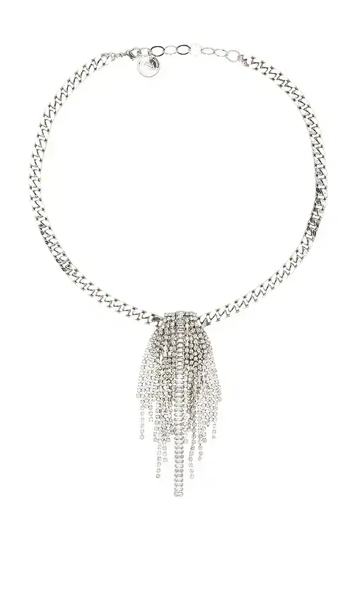 Anton Heunis Short Chain With A Chandelier Brooch Necklace
