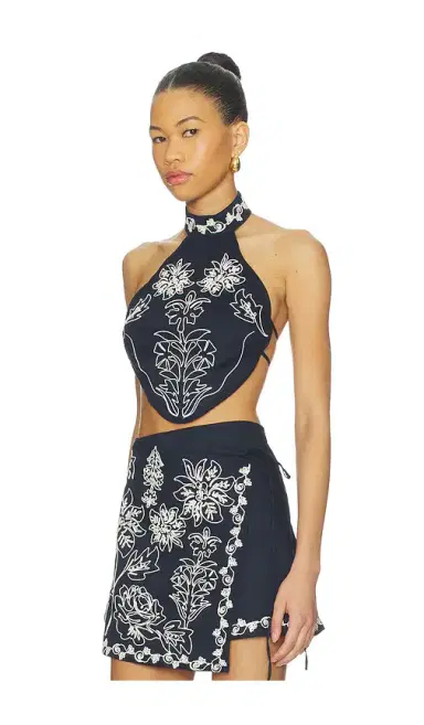 Agua Bendita Elay Crop Top | Thumbnail 2