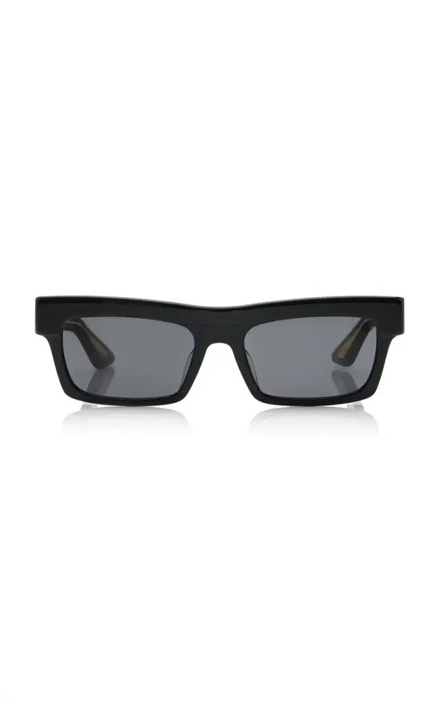 Khaite x Oliver Peoples 1985C Square-Frame Acetate Sunglasses