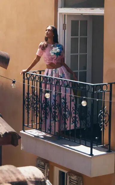 Leo Lin Victoria Floral-Print Mid-Rise Maxi Skirt | Thumbnail 2