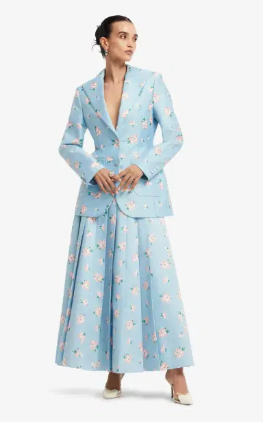 Leo Lin Brynn Floral-Print Blazer | Thumbnail 4