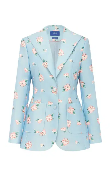 Leo Lin Brynn Floral-Print Blazer | Thumbnail 7
