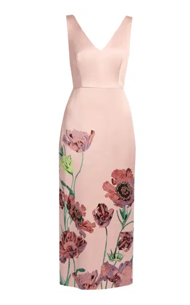 Erdem Floral Duchess Midi Dress | Thumbnail 1