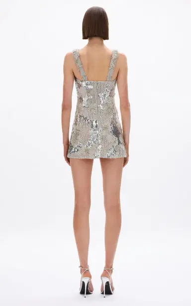 Rachel Gilbert Elyse Embellished Mini Dress | Thumbnail 5
