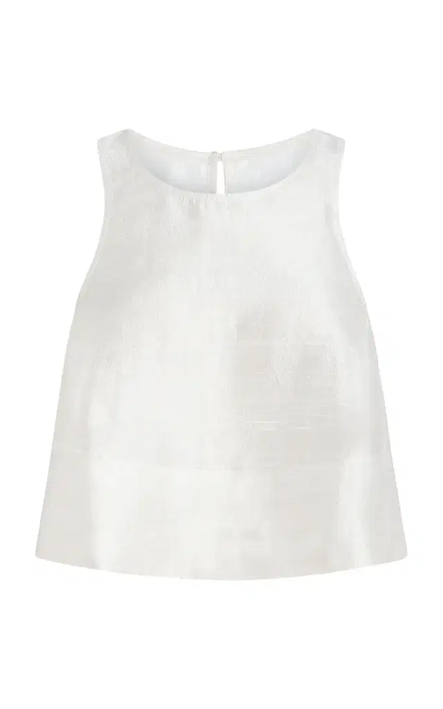 Shift Sleeveless Silk Tank Top