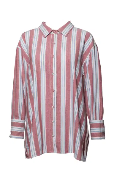 Coniglio Palm Beach Classic Striped Cotton Button-Down Shirt | Thumbnail 3