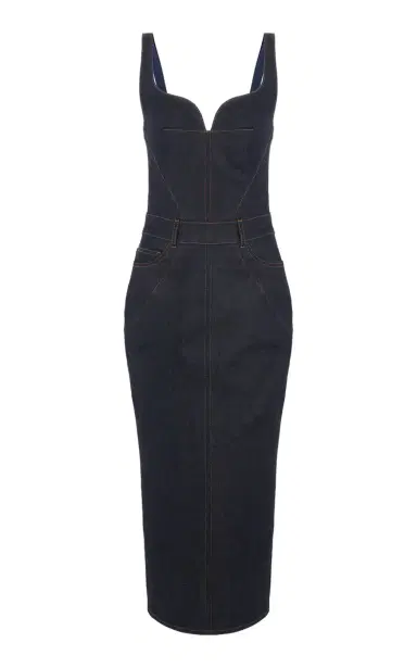Givenchy Denim Midi Dress | Thumbnail 6