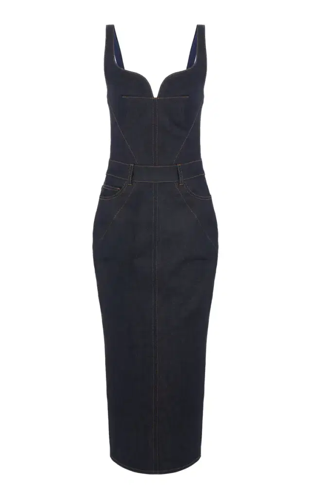 Denim Midi Dress