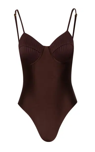 Baobab Roma Pleated One-Piece Swimsuit | Thumbnail 1