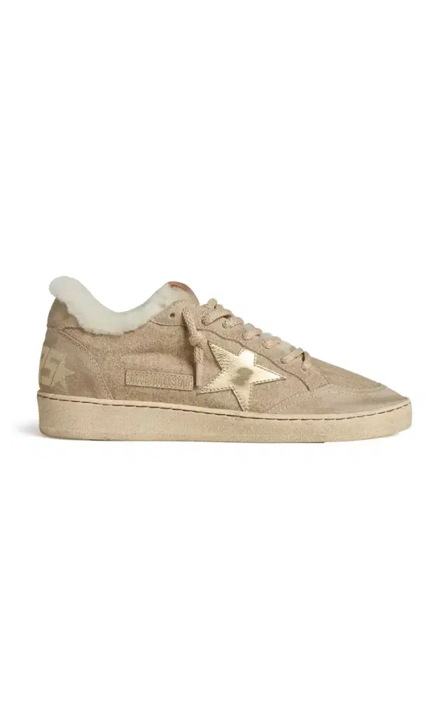 Golden Goose Ball Star Wool Sneakers