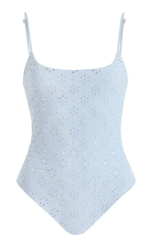 Imey Broderie Anglaise One-Piece Swimsuit
