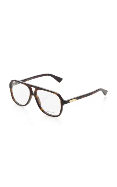 Bottega Veneta Aviator-Frame Acetate Glasses | Thumbnail 3 Bottega Veneta Aviator-Frame Acetate Glasses | Thumbnail 3