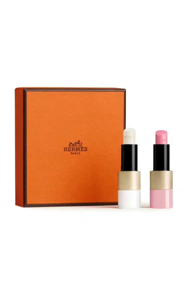 Hermès Beauty Lip Balm & Rosy Lip Enhancer Duo Lip Set