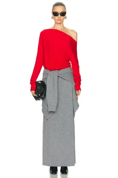 SRG Yolaine Cashmere Off-shoulder Sweater | Thumbnail 7 SRG Yolaine Cashmere Off-shoulder Sweater | Thumbnail 7