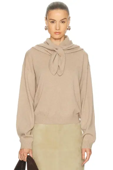 SRG Lue Detachable Kerchief Sweater | Thumbnail 3 SRG Lue Detachable Kerchief Sweater | Thumbnail 3