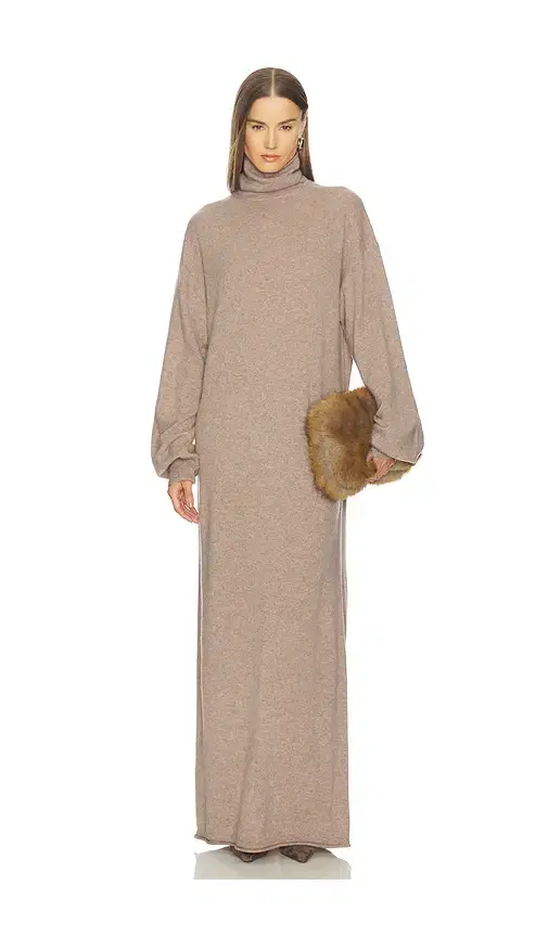 Sascha Knit Turtleneck Dress