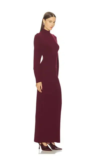 SRG Gloria Mock Neck Maxi Dress | Thumbnail 2