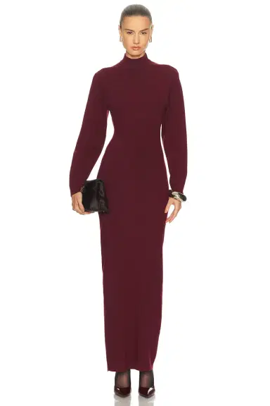 SRG Gloria Mock Neck Maxi Dress | Thumbnail 3