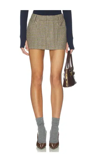 Nakedvice The Brooklyn Check Skirt | Thumbnail 1 Nakedvice The Brooklyn Check Skirt | Thumbnail 1