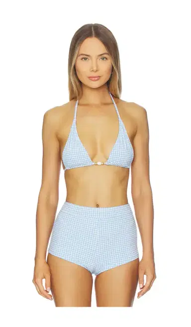 Kulani Kinis Classic Tie Halter Bikini Top | Thumbnail 1