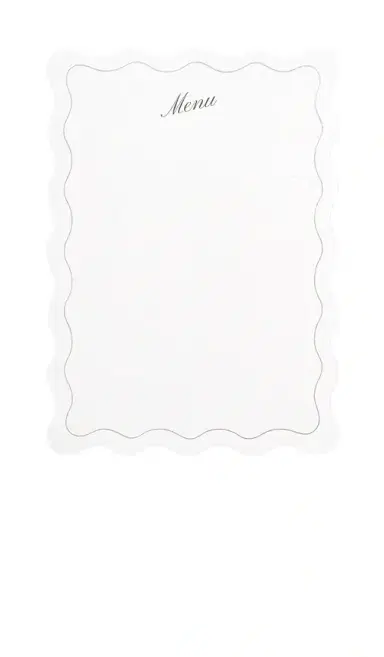 Papier Fruits Coupes Menu Set Of 20 | Thumbnail 1