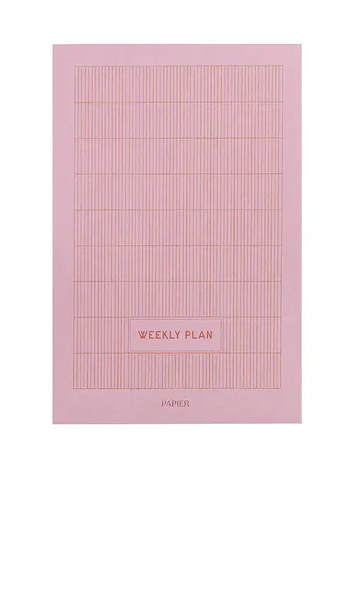 Papier Productivity Weekly List Pads