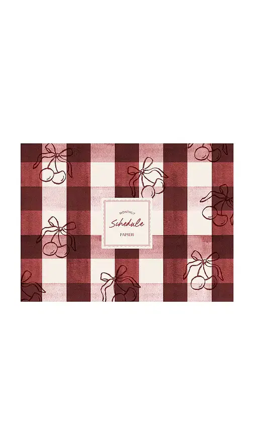 Papier Picnic Productivity Monthly Planning Pad
