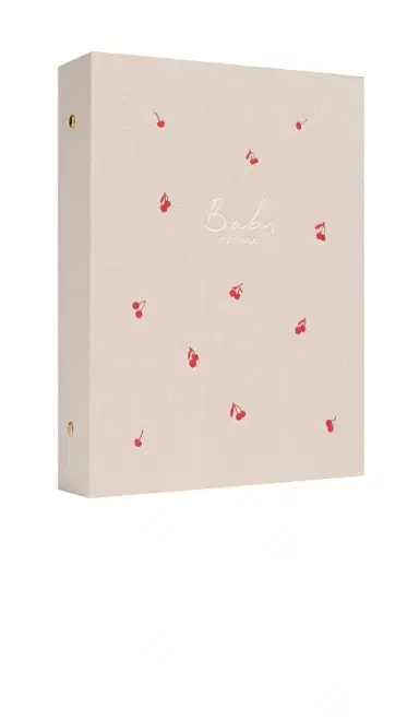 Papier Cherries Baby Binder-folio | Thumbnail 2 Papier Cherries Baby Binder-folio | Thumbnail 2