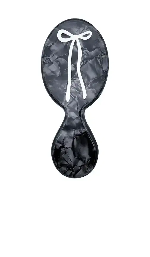 Solar Eclipse Hand-Painted French Bow Handbag Hero Brush