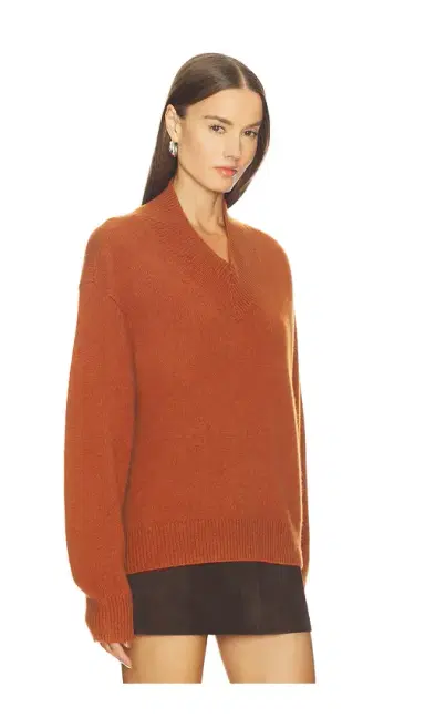 SRG Doris Cashmere V-neck Sweater | Thumbnail 2 SRG Doris Cashmere V-neck Sweater | Thumbnail 2