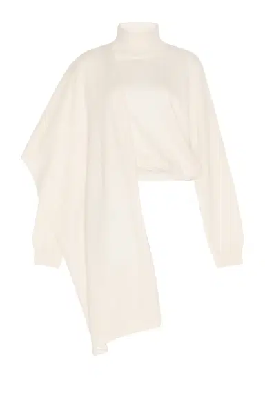SRG Jetta Cashmere Draped Scarf Turtleneck | Thumbnail 7