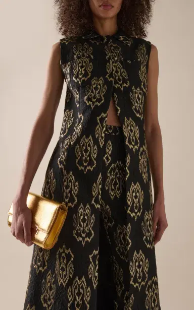 Giambattista Valli Patterned Jacquard Gilet | Thumbnail 2