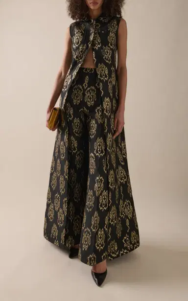 Giambattista Valli Patterned Jacquard Gilet | Thumbnail 3