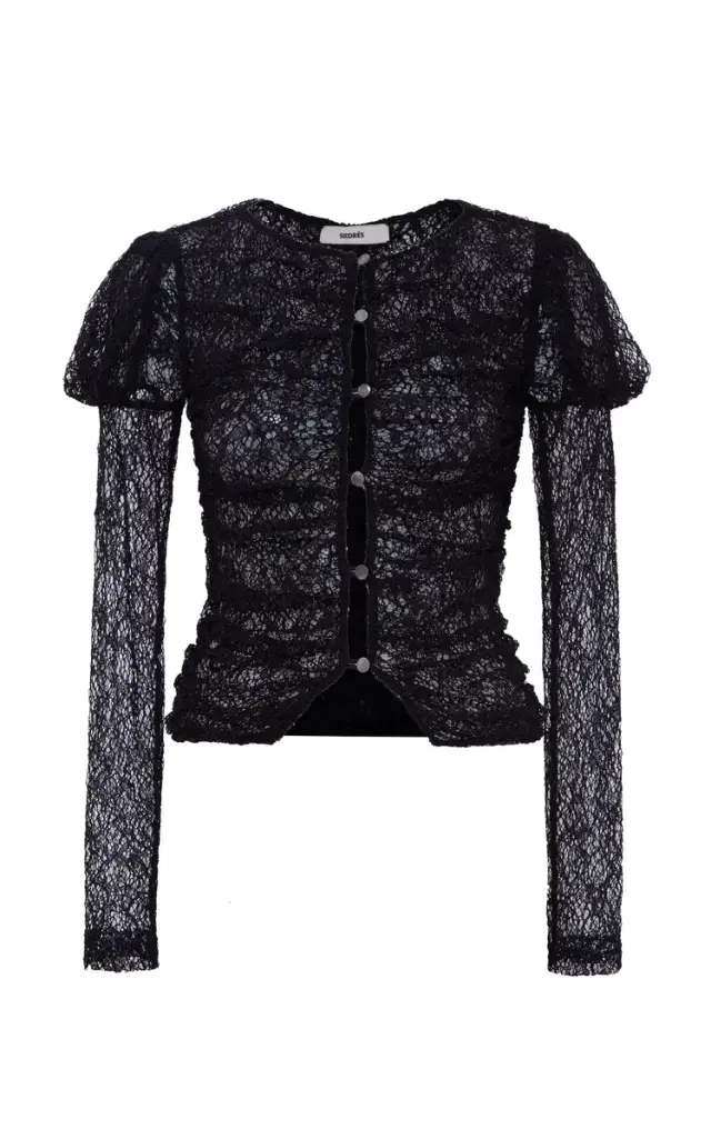Uma Sheer Lace Top
