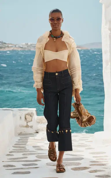 Zimmermann Rebellion Straight Crop Jean | Thumbnail 2