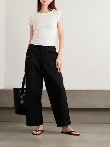 Deiji Studios Adjust Pocket Cotton-twill Pants | Thumbnail 3