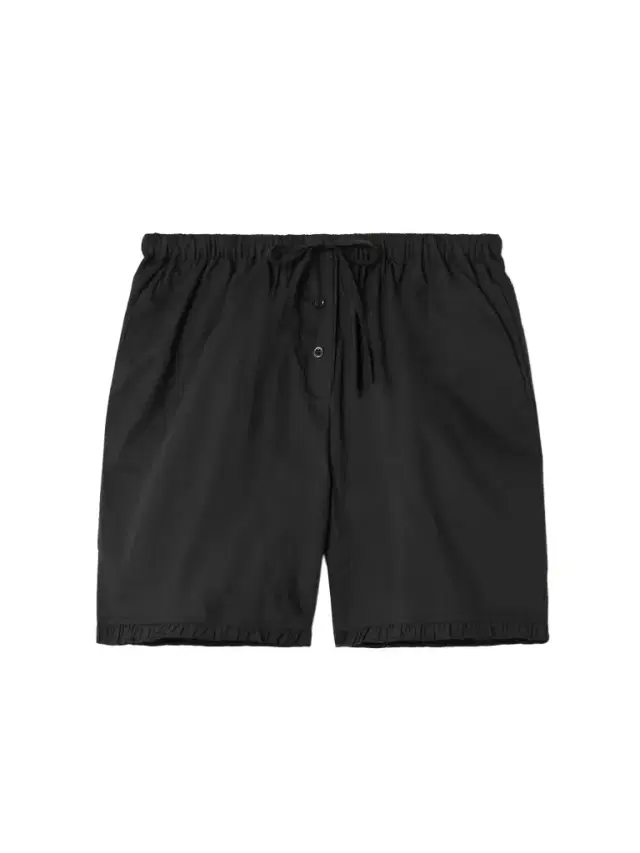 Flounce Ruffled Cotton-poplin Shorts